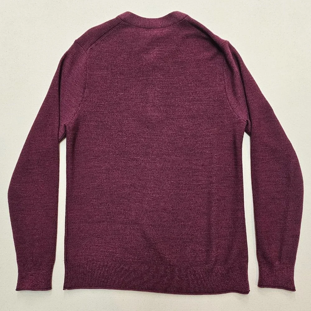 Bonobos Extra Fine Merino Wool Henley Sweater Slim Fit L